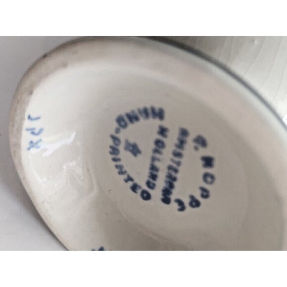 Vintage Amsterdam Holland Miniature  Pitcher  Hand-Painted by P. Moppe 5" - Picture 8 of 9